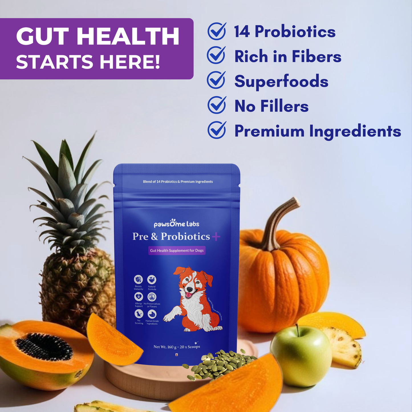 PRE & PROBIOTICS+